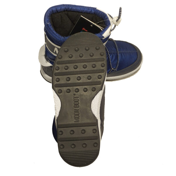 scarpe doposci da BAMBINO MOON BOOT JR sport blu e bianco caldo e impermeabile - immagine 5