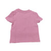 t-shirt per bambini primi mesi di Calvin Klein in jersey rosa cipria maniche corte - immagine 2