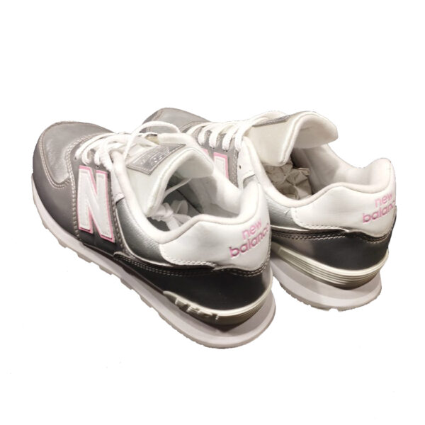 scarpe da bambina New Balance sneakers silver GC574 - immagine 3