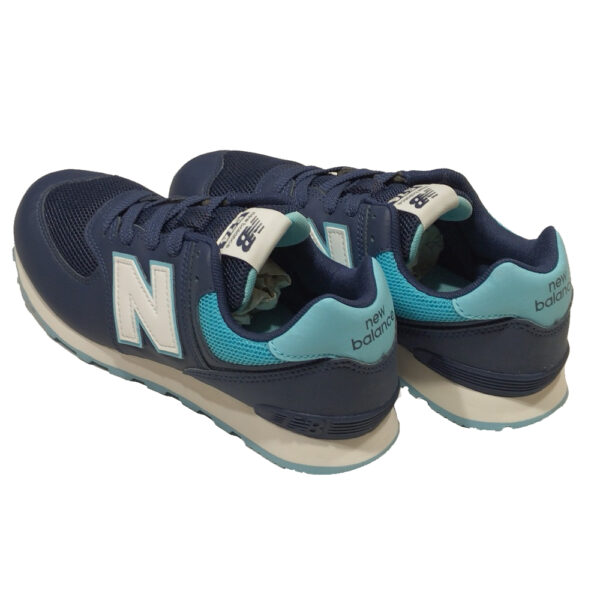 scarpe da bambino New Balance sneakers navy white GC574SN1 - immagine 3