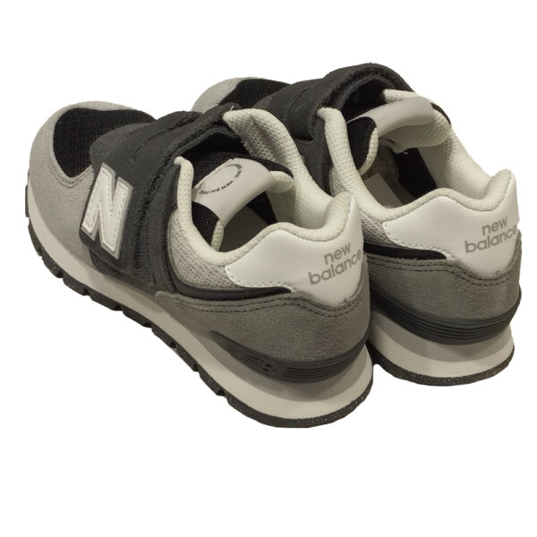 scarpe da bambino New Balance sneakers grey black PV574DA2 - immagine 3