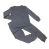 completo da bambino di Nike tuta in felpa garzata blu midnight navy - immagine 2