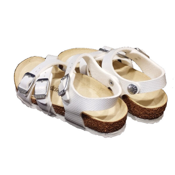 sandalo da bambina Birkenstock tinta panna Kumba kids - immagine 3