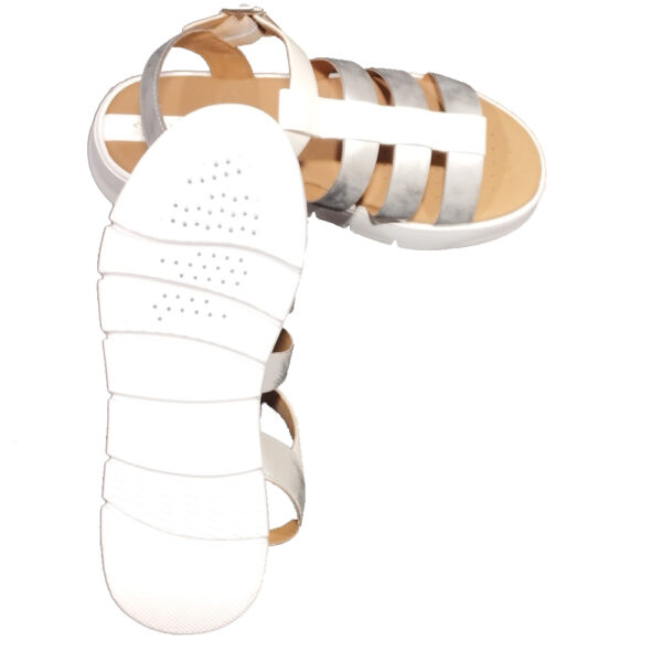sandalo da bambina Geox dandra D45SCB OCD argento - immagine 4