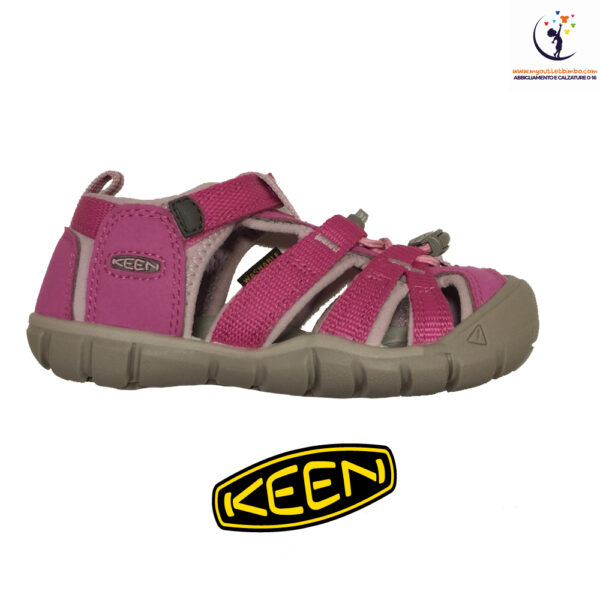 sandalo da bambina di KEEN.CNX a ragnetto rosa
