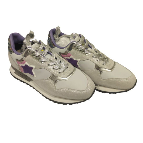 scarpe da donna Atlantic Stars sneakers Ghala bright grey grey - immagine 2