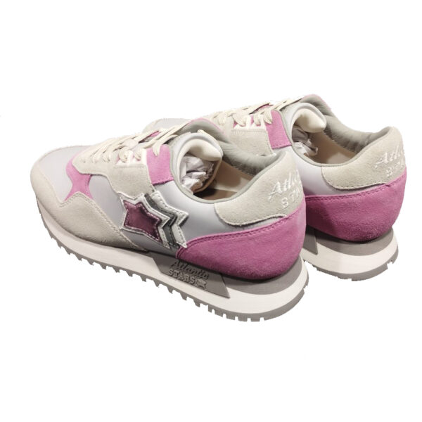scarpe da donna Atlantic Stars sneakers Ghala bright white pink - immagine 3