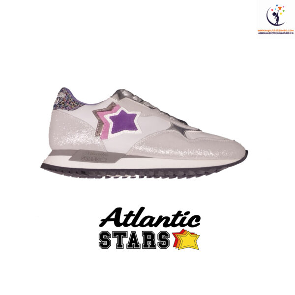 scarpe da donna Atlantic Stars sneakers Ghala bright grey grey