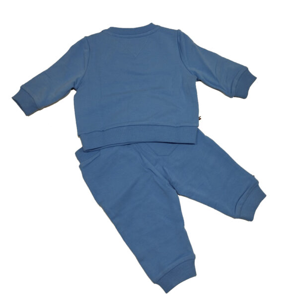 tuta baby Tommy Hilfigher girocollo KN0KN01771 C30 blue spell - immagine 3