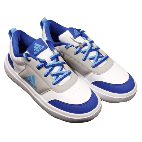 scarpe ADIDAS sneakers park st k azzurro e bianco - immagine 2