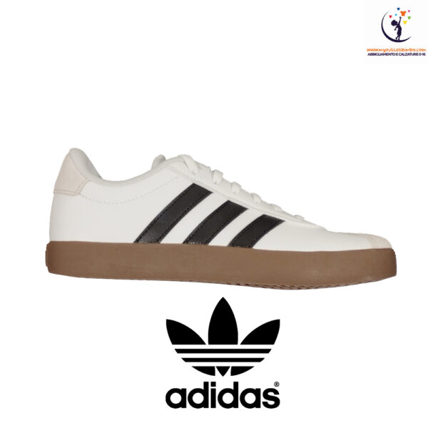 scarpe ADIDAS sneakers court 3.0 white black