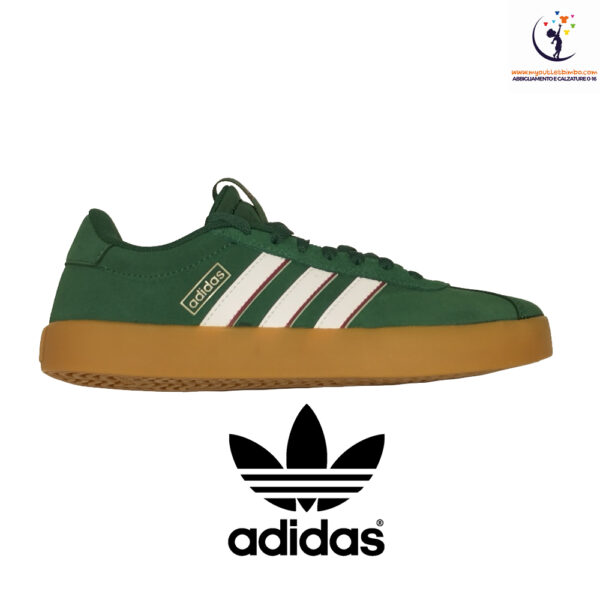scarpe ADIDAS sneakers court 3.0 green white